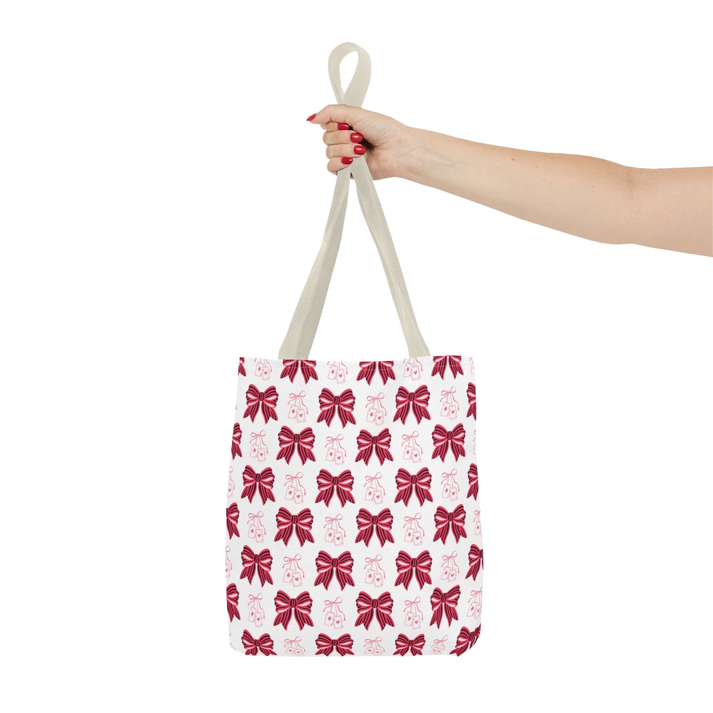 Chic Bow Inspired Tote Bag, Stylish Shopping Bag, Cute Gift for Her, Eco-Friendly Tote, Perfect for Parties