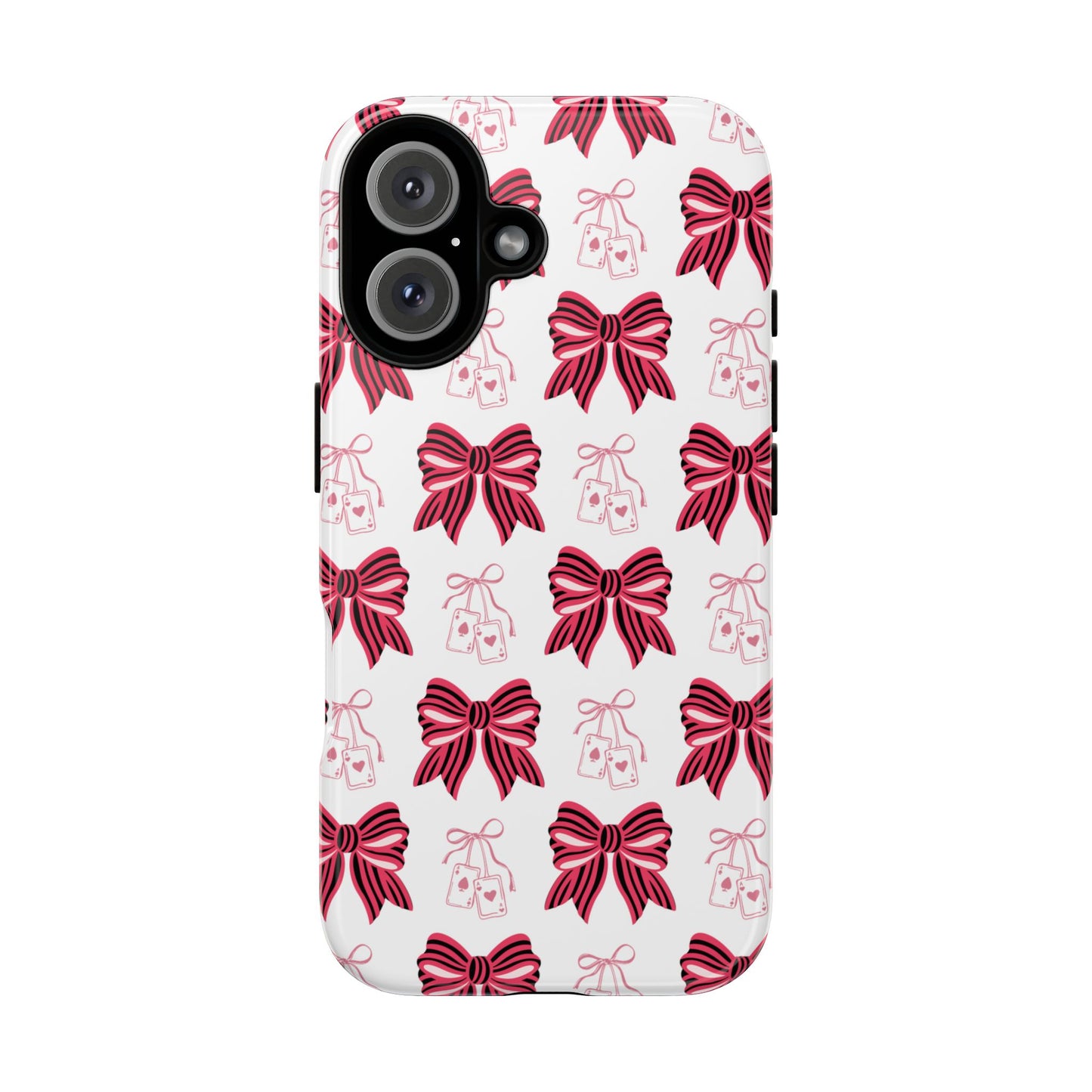 Stylish Phone Case with Elegant Bow Design, Holiday Gift, Phone Cover, Custom Smartphone Case, Fashion Accessory, Cute Gift Idea