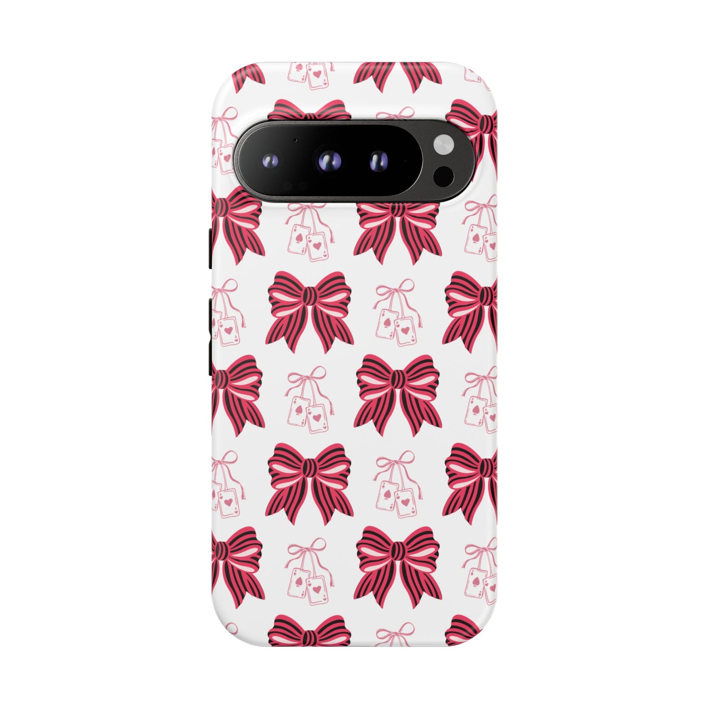Stylish Phone Case with Elegant Bow Design, Holiday Gift, Phone Cover, Custom Smartphone Case, Fashion Accessory, Cute Gift Idea