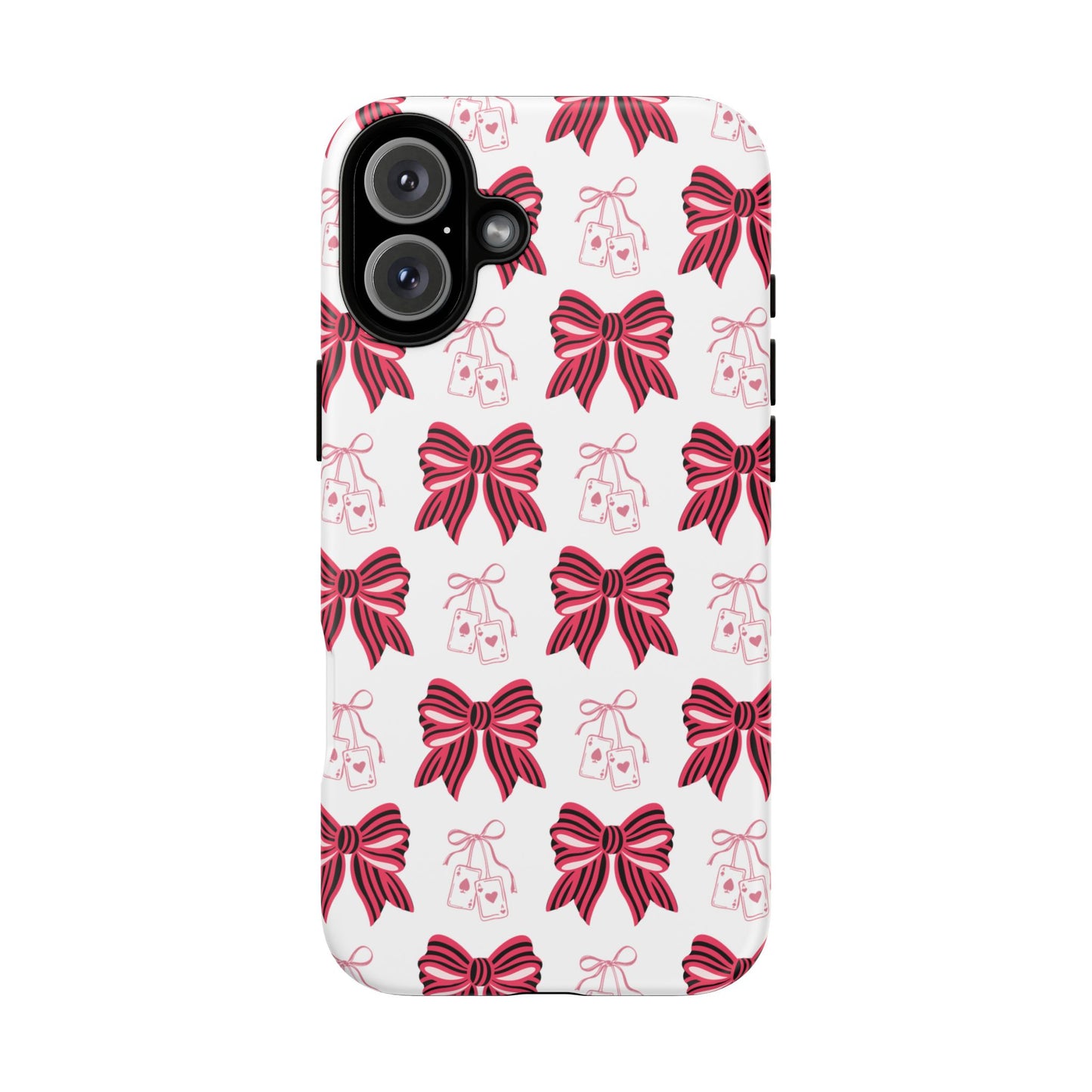 Stylish Phone Case with Elegant Bow Design, Holiday Gift, Phone Cover, Custom Smartphone Case, Fashion Accessory, Cute Gift Idea
