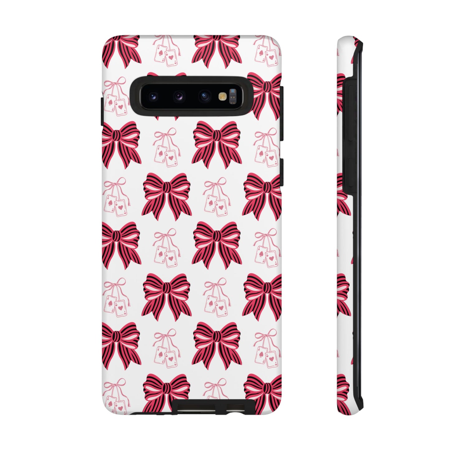 Stylish Phone Case with Elegant Bow Design, Holiday Gift, Phone Cover, Custom Smartphone Case, Fashion Accessory, Cute Gift Idea