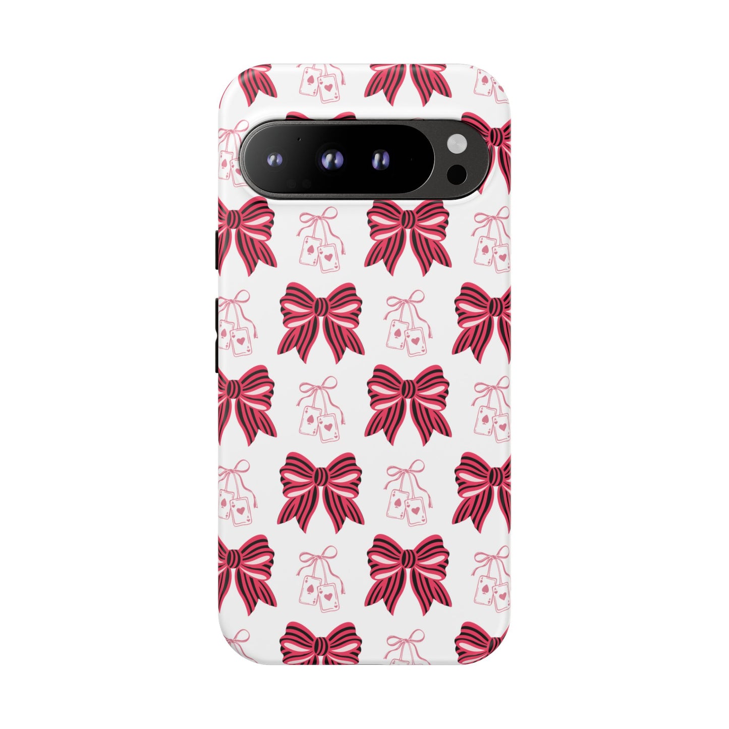 Stylish Phone Case with Elegant Bow Design, Holiday Gift, Phone Cover, Custom Smartphone Case, Fashion Accessory, Cute Gift Idea