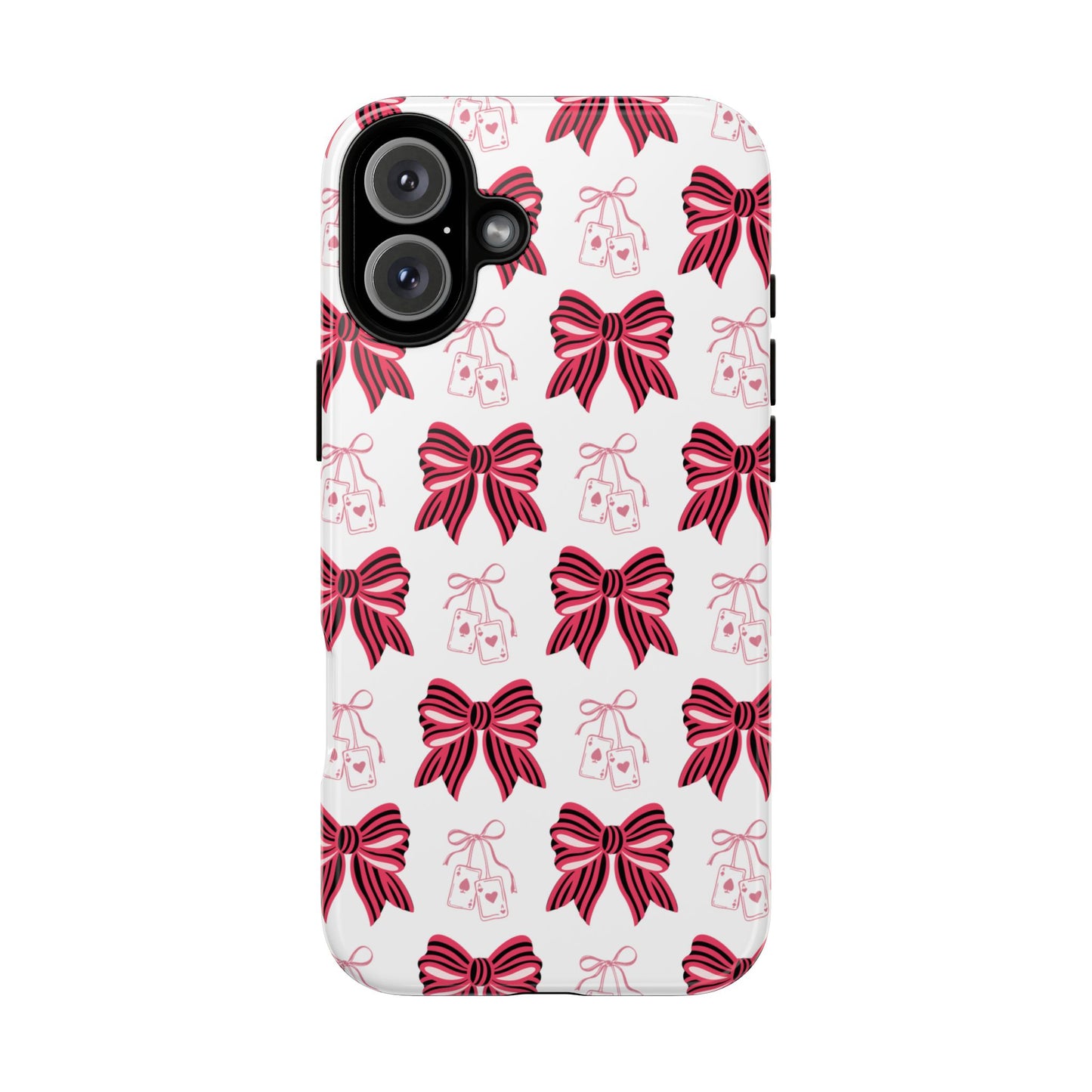 Stylish Phone Case with Elegant Bow Design, Holiday Gift, Phone Cover, Custom Smartphone Case, Fashion Accessory, Cute Gift Idea