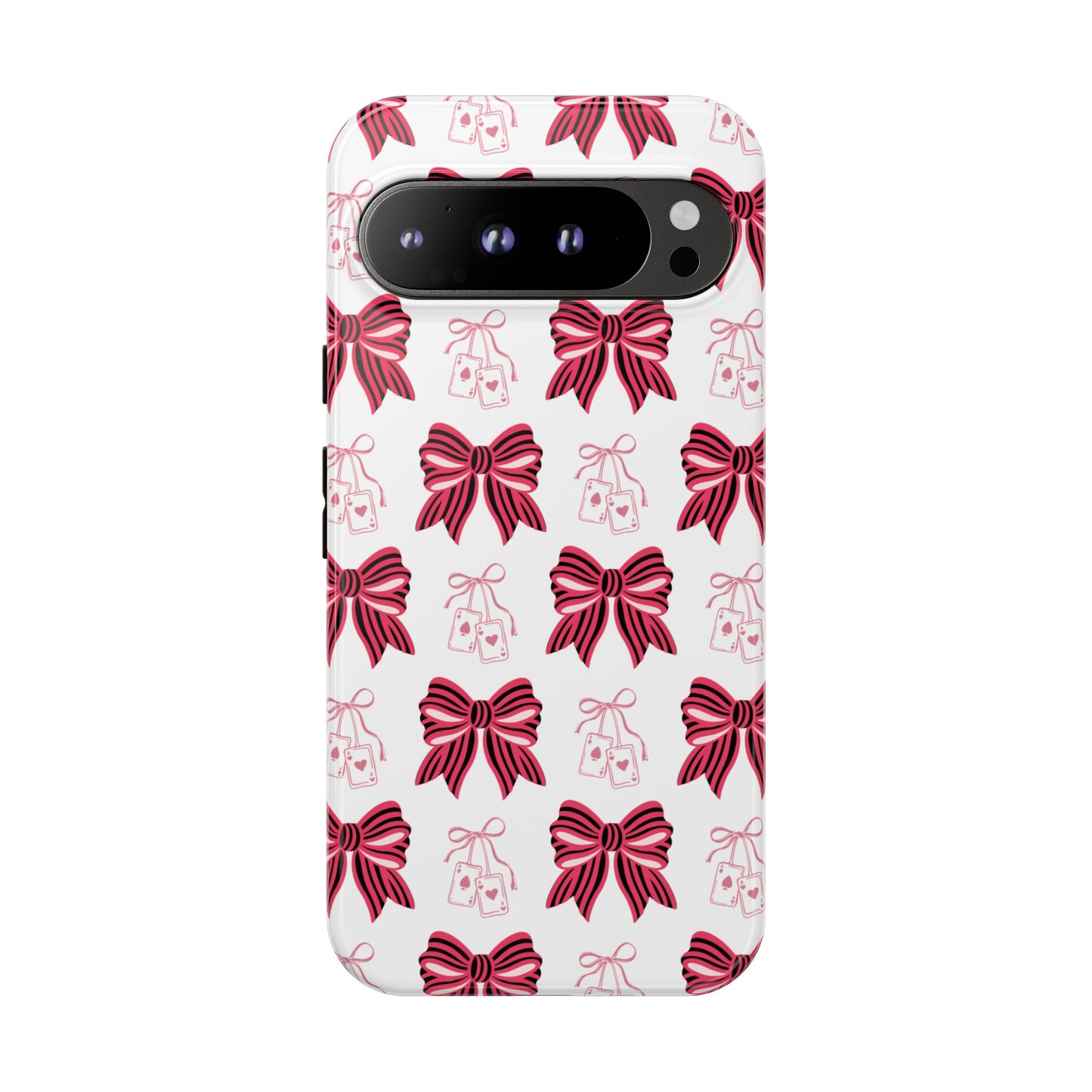 Stylish Phone Case with Elegant Bow Design, Holiday Gift, Phone Cover, Custom Smartphone Case, Fashion Accessory, Cute Gift Idea