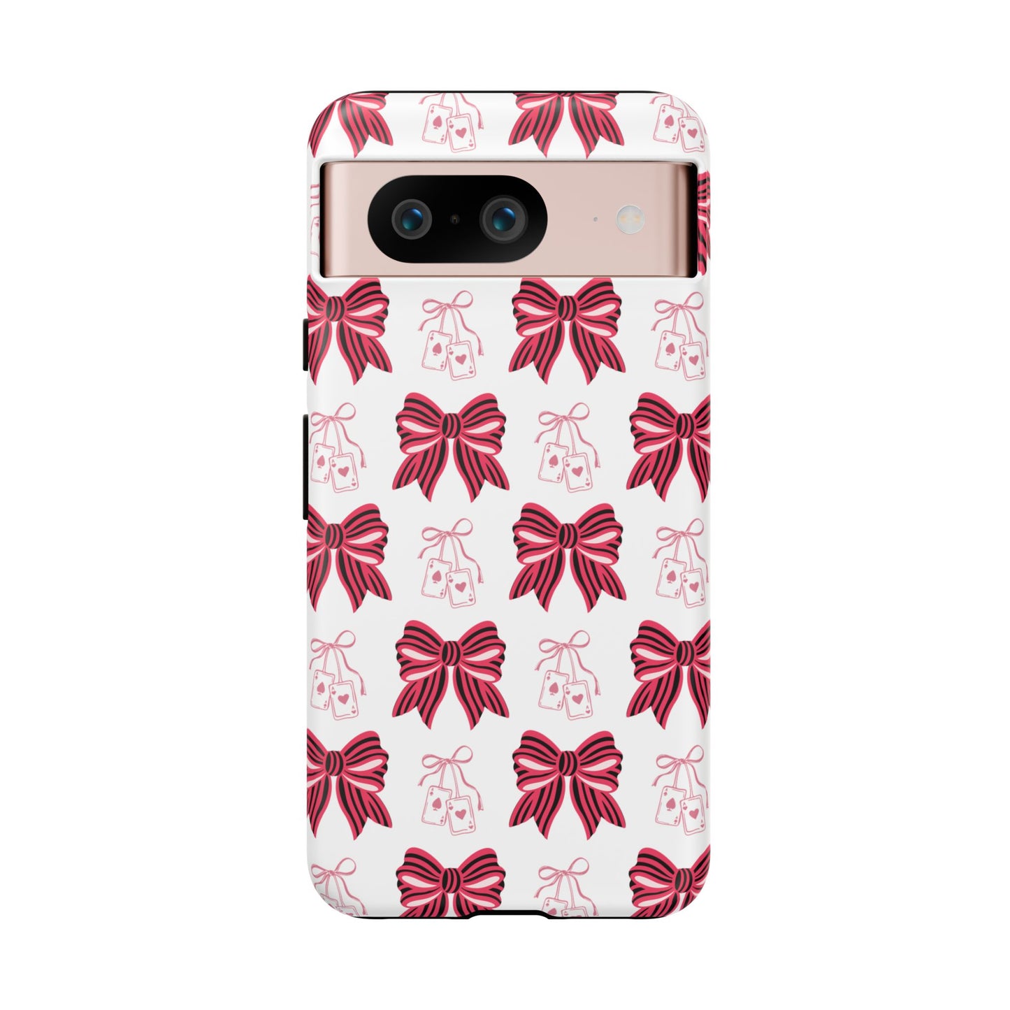 Stylish Phone Case with Elegant Bow Design, Holiday Gift, Phone Cover, Custom Smartphone Case, Fashion Accessory, Cute Gift Idea