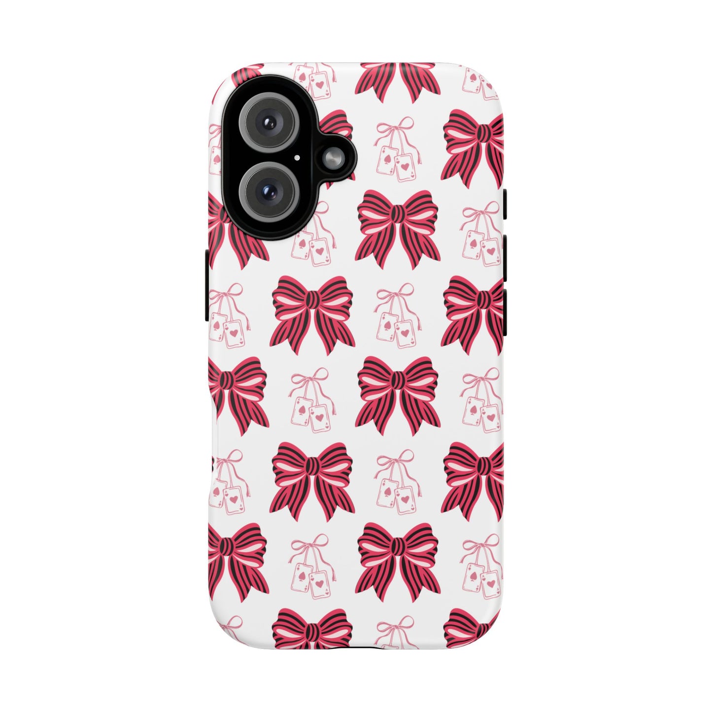 Stylish Phone Case with Elegant Bow Design, Holiday Gift, Phone Cover, Custom Smartphone Case, Fashion Accessory, Cute Gift Idea